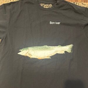 Bob Iver salmon tshirt